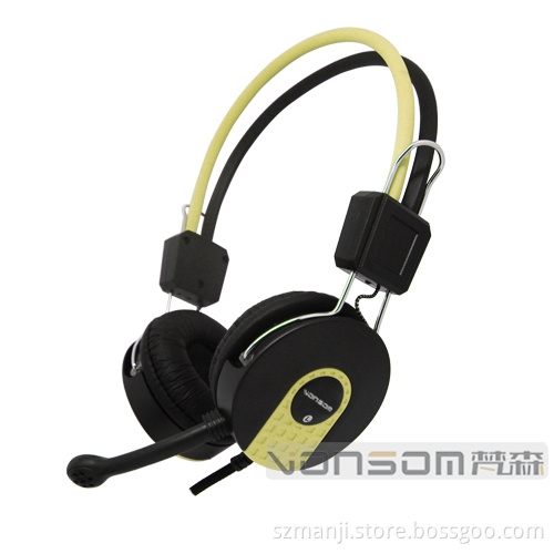 2014 New Design Wired Gaming Headset From China